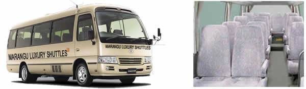 Kenya Tanzania Passanger Transport Shuttle Bus