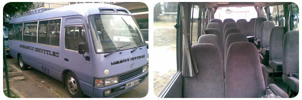 Marangu luxury shuttles airport shuttle bus transfer